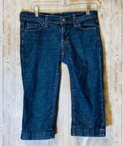 of humanity Capri denim jeans size 28” 17 '' inseam