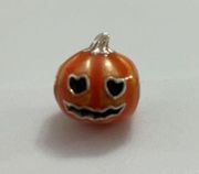 Glow-in-the-dark Spooky Pumpkin Charm