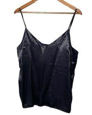 COS Tank Spaghetti Strap Navy Blue Tank 12