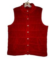 Vintage Rafaella Velvet Vest