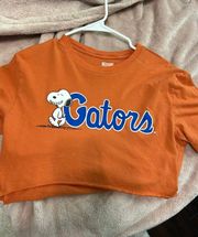 Gators Cropped Tee