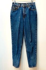 calvin klein Women’s Vintage 90s CHIC High Rise Tapered Jeans size 10 fi…