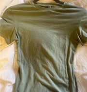 Cotton Jersey Tee Shirt Mineral