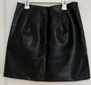 Leather Skirt