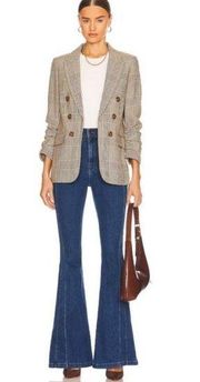 💕VERONICA BEARD Sheridan Exaggerated Flare High Rise Jeans Washed Oxford 26 NWT