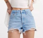 501 High-Rise Denim Shorts