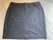 (Roz&Ali) Plaid Skirt: Size 2XL