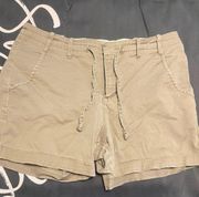 Lee Below The Waist Khaki Shorts Used Size 12, 34” Waist