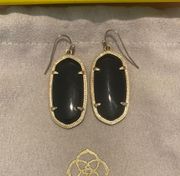 Mini Elle Earrings Black