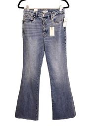 Good American Women's Medium Blue Wash Good Legs Flare Bootcut Jeans Size 10 NWT