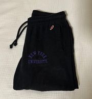 NYU Sweatpants In Black