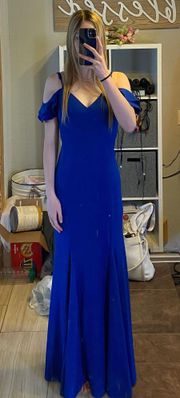 Stunning Royal Blue Prom Dress