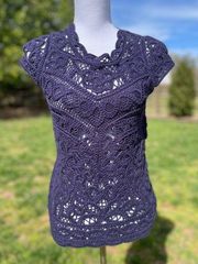 Lily Pulitzer Navy Blue Sweater - Size S