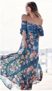 ✨HP✨Jaase Positano Floral Maxi Tuscan Dress✨