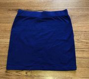 Royal blue pencil skirt