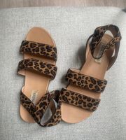 Leopard Print Sandals Size 7