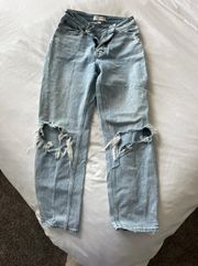 The Dad High Rise Curve Love Jean -