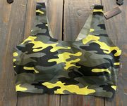  No Boundaries Bralette CAMO GREEN 