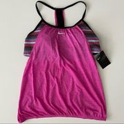 Nike Dual Layered Tankini Top Size 1X