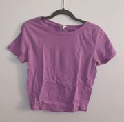 tillys purple baby tee 