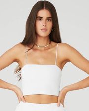 Goddess Ribbed Bandeau Top