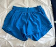 Hotty Hot High-Rise Lined Short 4" Electric Blue