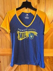 Genuine Merchandise Milwaukee Brewers Large T-shirt (3126)