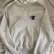 Champion Grey  Hoodie