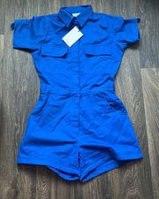 Rue Stiic Eisie Romper in Blue