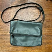 Wild Fable Olive Green Vegan Leather Crossbody Foldover Bag