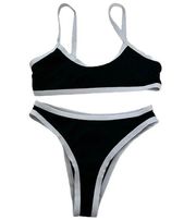 Bikini set Black and white