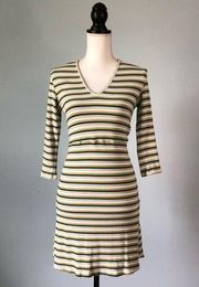 ALYA | Striped Ribbed Dress