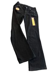 RIDERS BY LEE Women's Riding Bootcut Jeans Black 30W x 32L