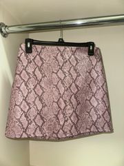 Pants Store Snakeskin Skirt