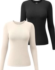 Two pack long sleeve tops