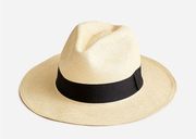 J.Crew Genuine Panama Hat S-M