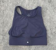 Tonal Dark Gray Sports Bra