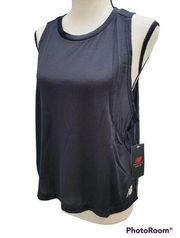 NWT New Balance Go Dry Active Wear Mesh Tank Top Size L With Back Opening