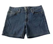 Ann Taylor Womens Jean Shorts Size 6P Handmade Shorts Curvy Fit Low Rise Denim
