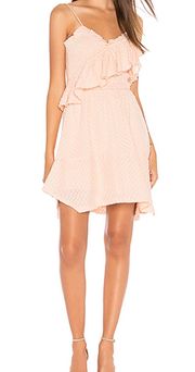 Pink Dress With Ruffle 