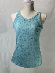 Columbia Summiteer Light Blue Tank Top Size Small