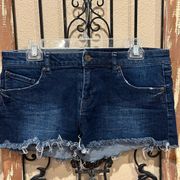 Volcom junior blue jean shorts