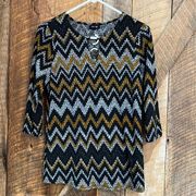 Tacera ladie’s print blouse