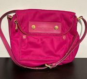 Marc Jacobs Natasha Magenta nylon crossbody tote