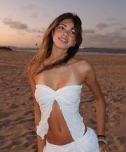 SheIn White Tube Top