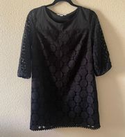 live 3/4 sleeve lace dress Size XS