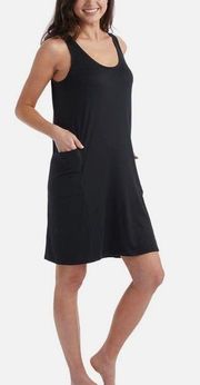 Black Racerback Sleeveless Dress