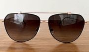 Dolce and Gabbana 2190 sunglasses oversized aviator