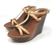 ELIZABETH & JAMES wedge sandals