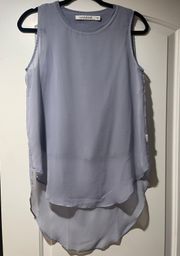 Sleeveless Blue Top Size XS